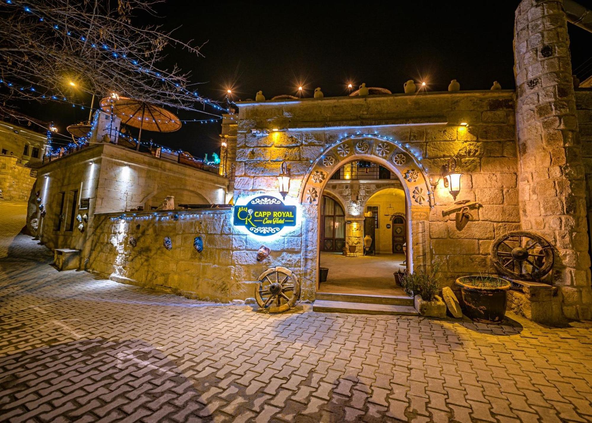 Capp Royal Cave Hotel Ürgüp Esterno foto