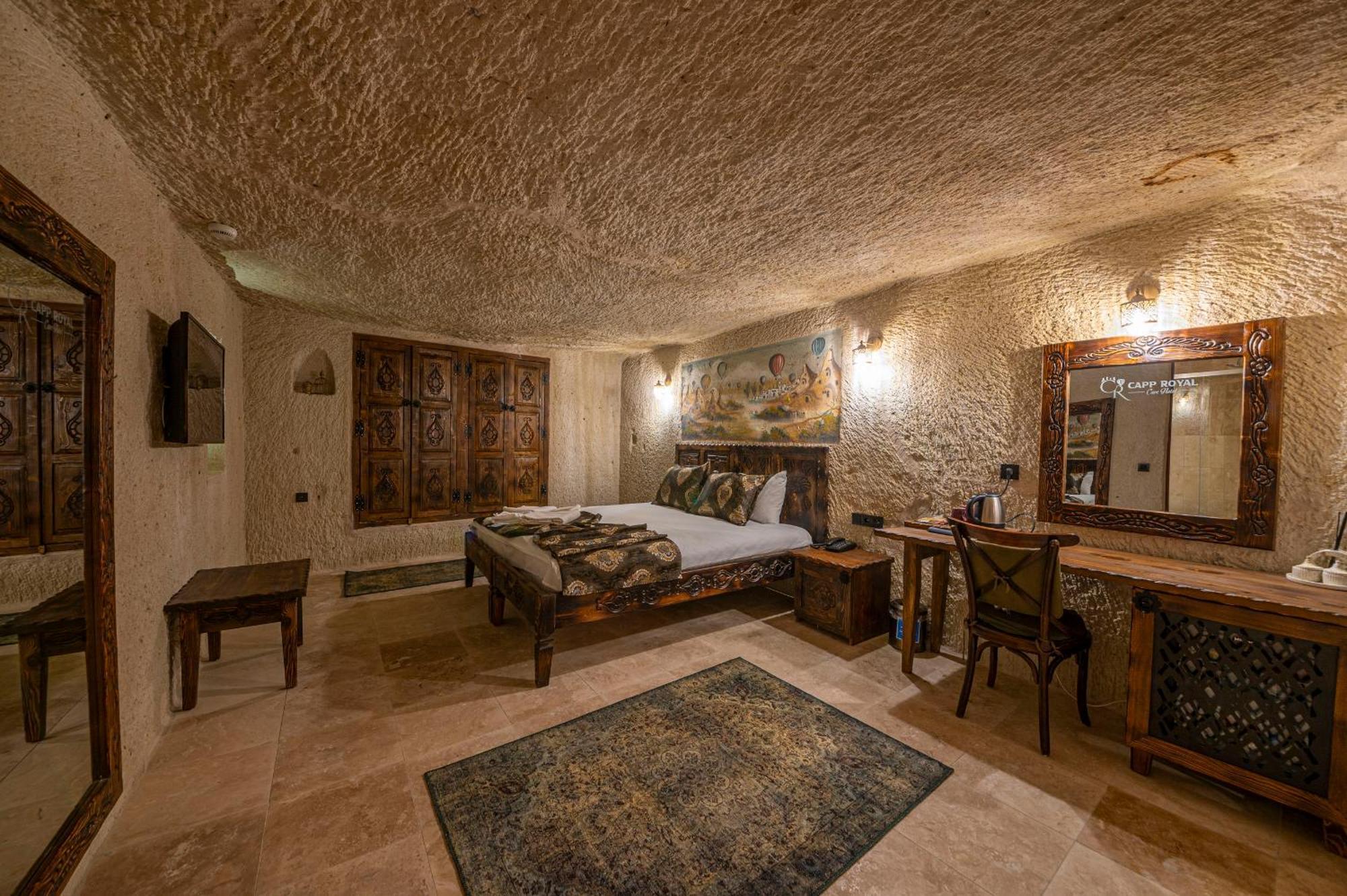 Capp Royal Cave Hotel Ürgüp Esterno foto